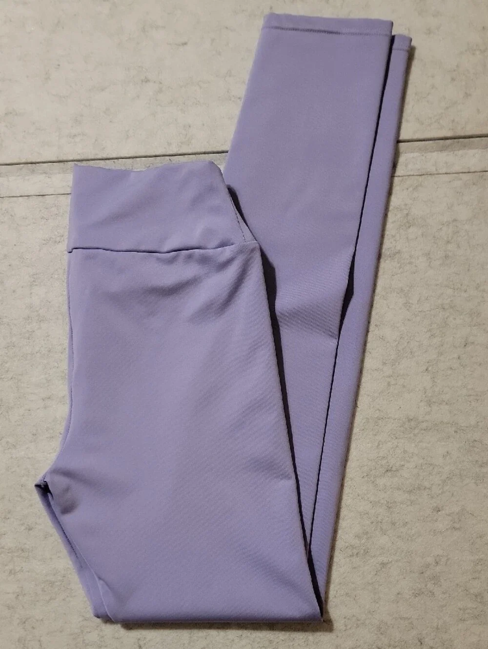 Alo Yoga High Waist V Front Leggings Lilac Purple XS Flawed